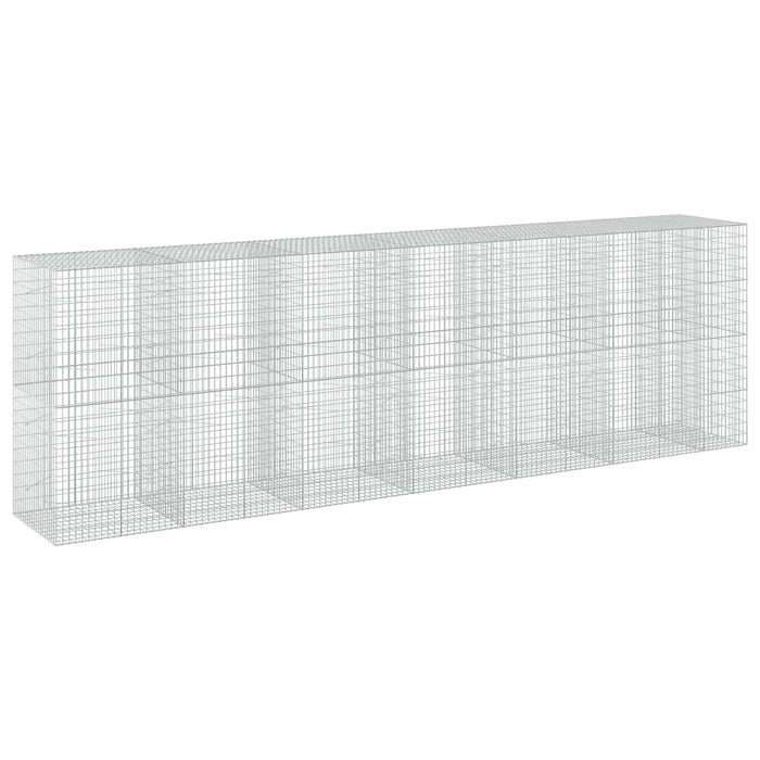 Gabion cu Sârmă de 3,5 mm și Plasă de 5x10 cm 650x100x200 cm WALTI