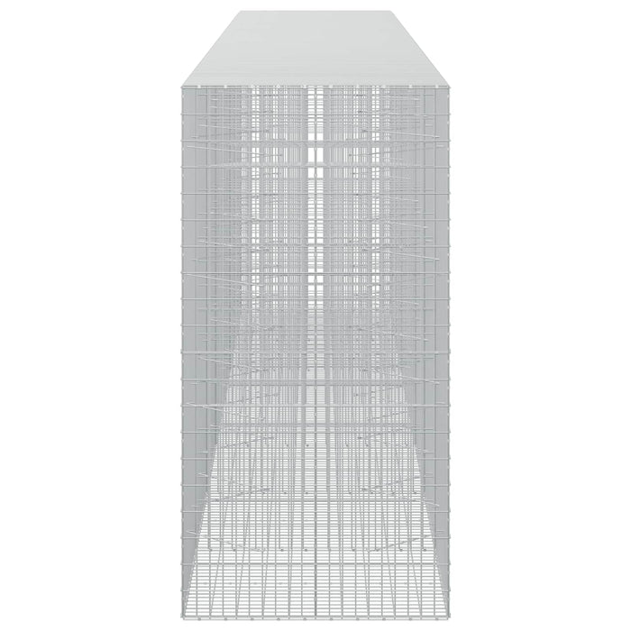 Gabion cu Sârmă de 3,5 mm și Plasă de 5x10 cm 700x100x200 cm WALTI