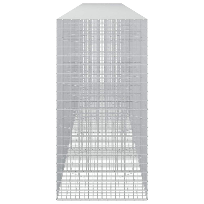 Gabion cu Sârmă de 3,5 mm și Plasă de 5x10 cm 800x100x200 cm WALTI