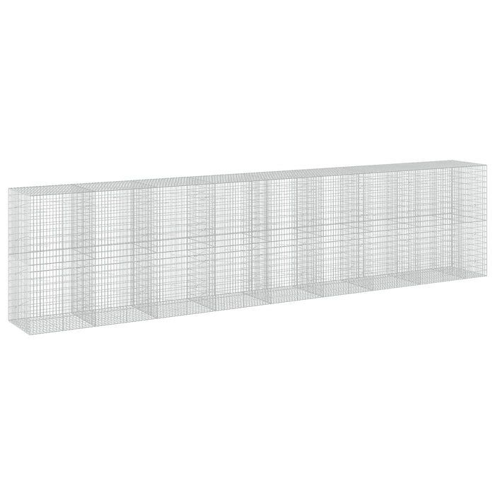 Gabion cu Sârmă de 3,5 mm și Plasă de 5x10 cm 850x100x200 cm WALTI
