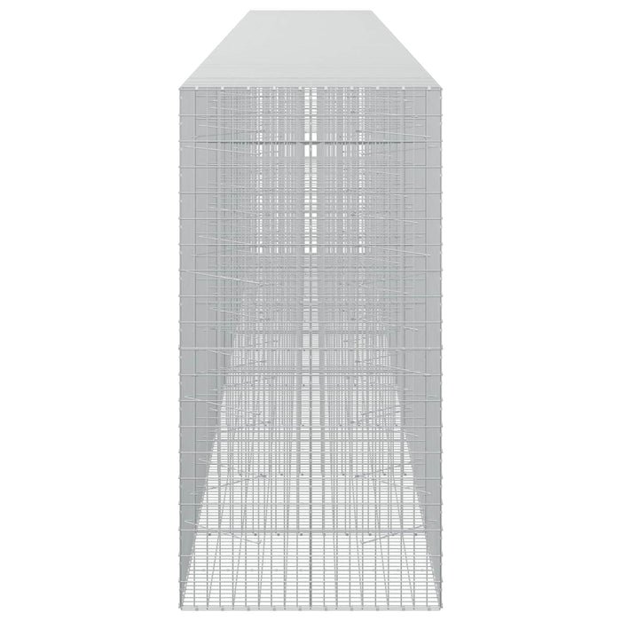 Gabion cu Sârmă de 3,5 mm și Plasă de 5x10 cm 900x100x200 cm WALTI