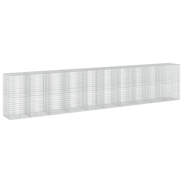 Gabion cu Sârmă de 3,5 mm și Plasă de 5x10 cm 1000x100x200 cm WALTI