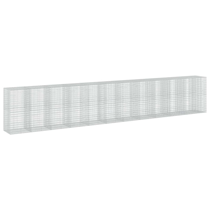 Gabion cu Sârmă de 3,5 mm și Plasă de 5x10 cm 1150x100x200 cm WALTI