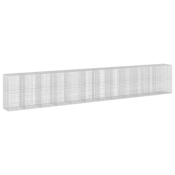 Gabion cu Sârmă de 3,5 mm și Plasă de 5x10 cm 1200x100x200 cm WALTI