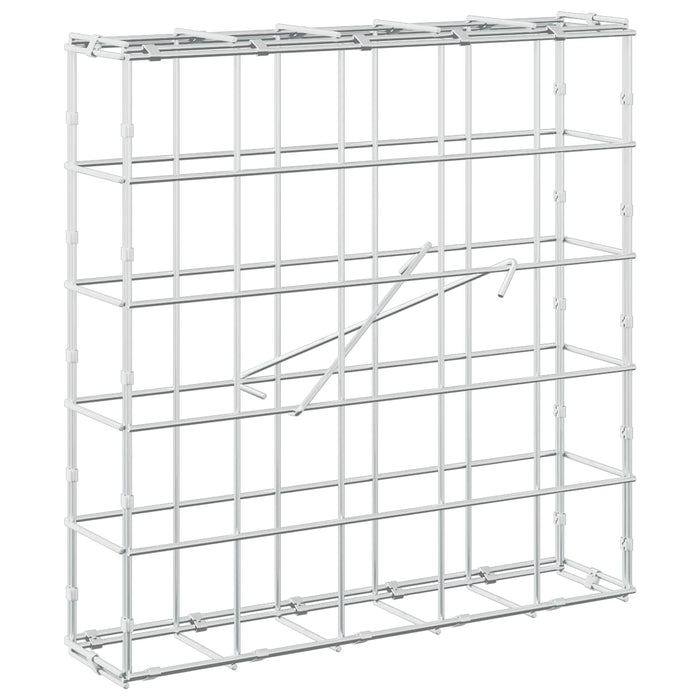 Gabion cu Fir de 3,5 mm și Plasă de 10x10 cm 50x10x50 cm WALTI