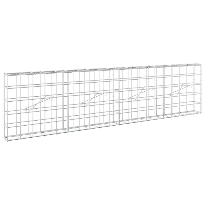 Gabion cu Fir de 3,5 mm și Plasă de 10x10 cm 200x10x50 cm WALTI