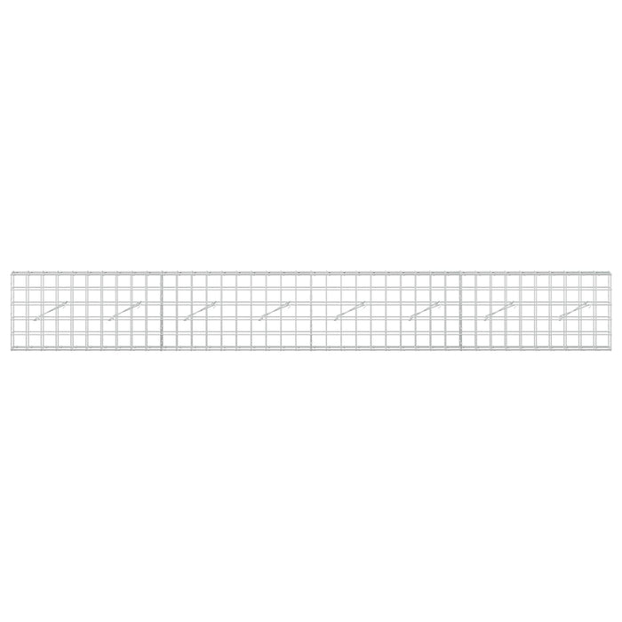 Gabion cu Fir de 3,5 mm și Plasă de 10x10 cm 400x10x50 cm WALTI