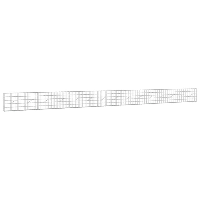 Gabion cu Fir de 3,5 mm și Plasă de 10x10 cm 750x10x50 cm WALTI
