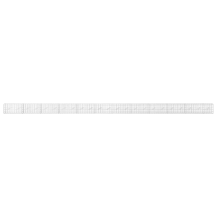 Gabion cu Fir de 3,5 mm și Plasă de 10x10 cm 1150x10x50 cm WALTI