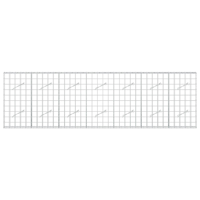 Gabion cu Fir de 3,5 mm și Plasă de 10x10 cm 350x10x100 cm WALTI