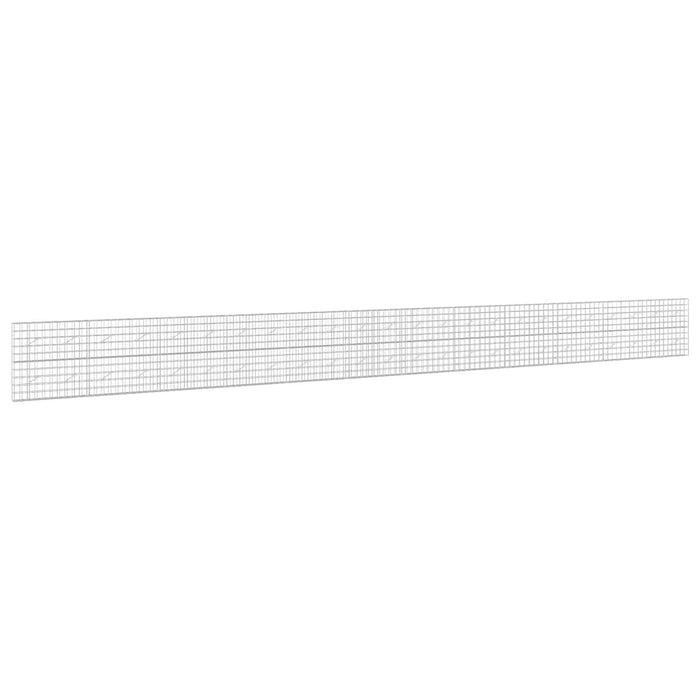 Gabion cu Fir de 3,5 mm și Plasă de 10x10 cm 1200x10x100 cm WALTI
