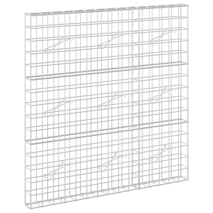Gabion cu Fir de 3,5 mm și Plasă de 10x10 cm 150x10x150 cm WALTI