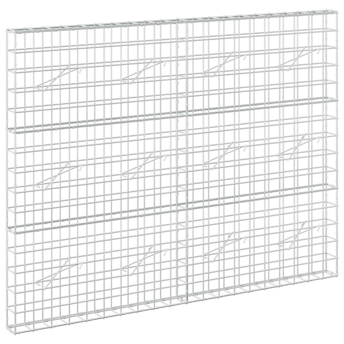 Gabion cu Fir de 3,5 mm și Plasă de 10x10 cm 200x10x150 cm WALTI