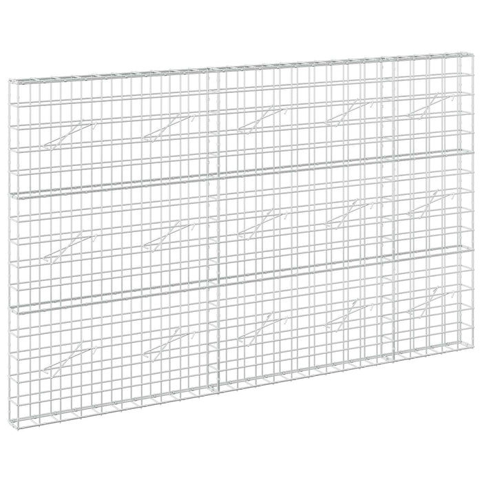 Gabion cu Fir de 3,5 mm și Plasă de 10x10 cm 250x10x150 cm WALTI