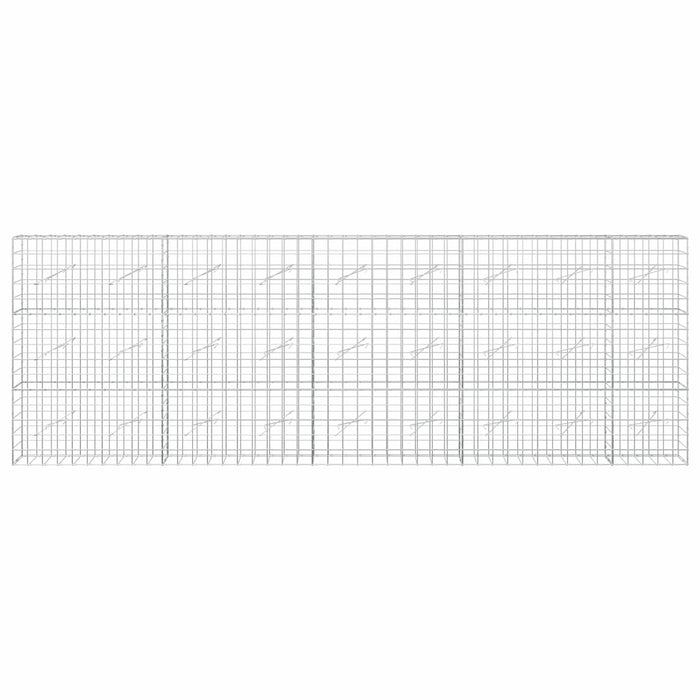 Gabion cu Fir de 3,5 mm și Plasă de 10x10 cm 450x10x150 cm WALTI
