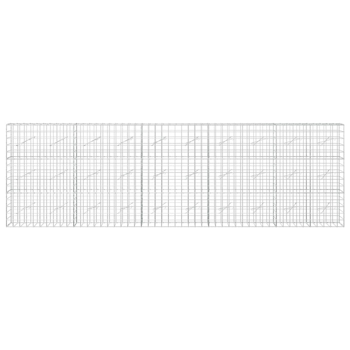 Gabion cu Fir de 3,5 mm și Plasă de 10x10 cm 500x10x150 cm WALTI