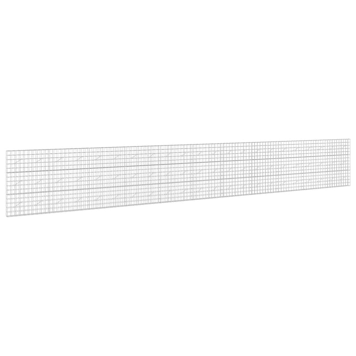 Gabion cu Fir de 3,5 mm și Plasă de 10x10 cm 1100x10x150 cm WALTI