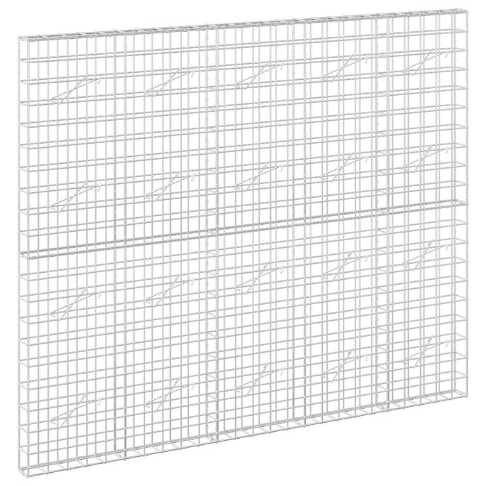 Gabion cu Fir de 3,5 mm și Plasă de 10x10 cm 250x10x200 cm WALTI