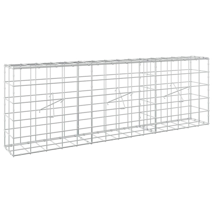 Gabion cu Fir de 3,5 mm și Plasă de 10x10 cm 150x20x50 cm WALTI
