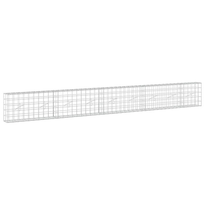 Gabion cu Fir de 3,5 mm și Plasă de 10x10 cm 450x20x50 cm WALTI