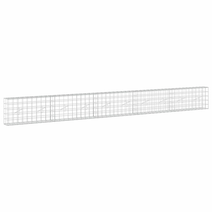 Gabion cu Fir de 3,5 mm și Plasă de 10x10 cm 500x20x50 cm WALTI