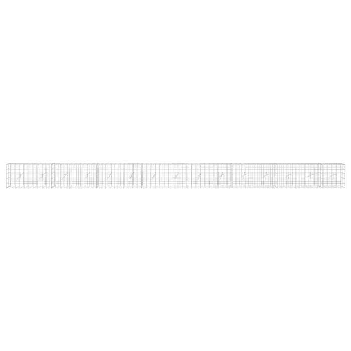Gabion cu Fir de 3,5 mm și Plasă de 10x10 cm 750x20x50 cm WALTI