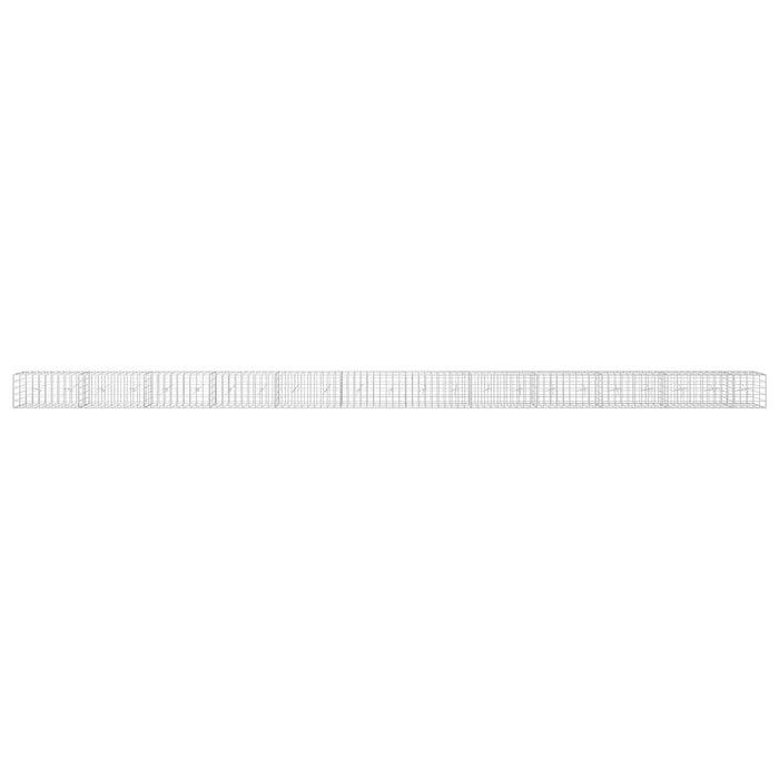 Gabion cu Fir de 3,5 mm și Plasă de 10x10 cm 1150x20x50 cm WALTI