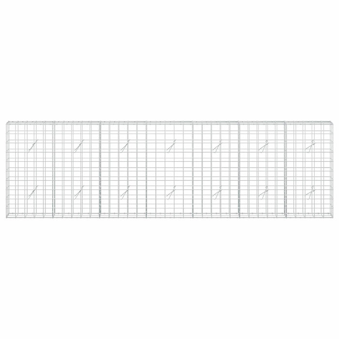 Gabion cu Fir de 3,5 mm și Plasă de 10x10 cm 350x20x100 cm WALTI