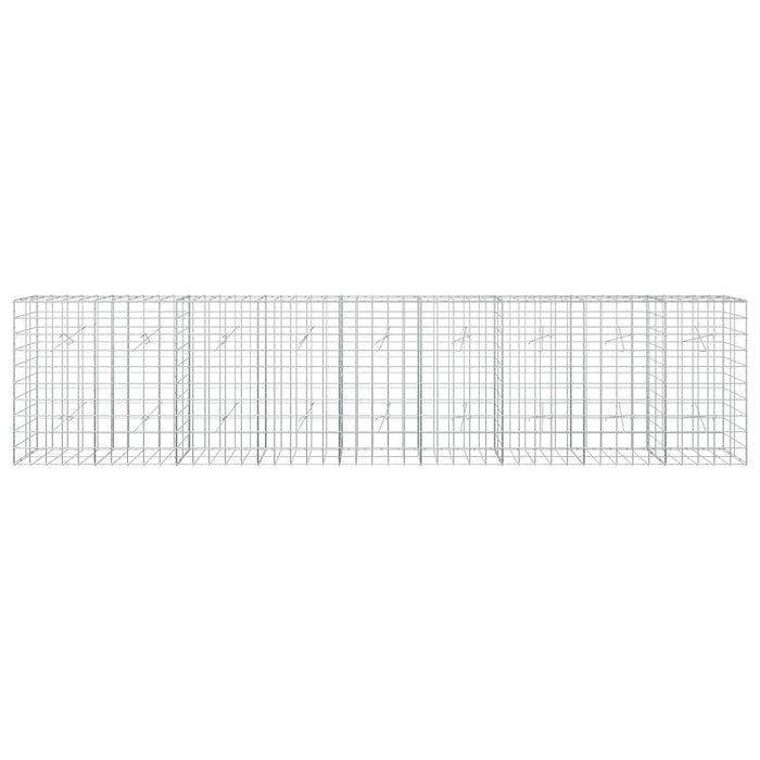 Gabion cu Fir de 3,5 mm și Plasă de 10x10 cm 450x20x100 cm WALTI