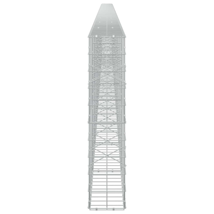 Gabion cu Fir de 3,5 mm și Plasă de 10x10 cm 1150x20x100 cm - WALTI WALTI