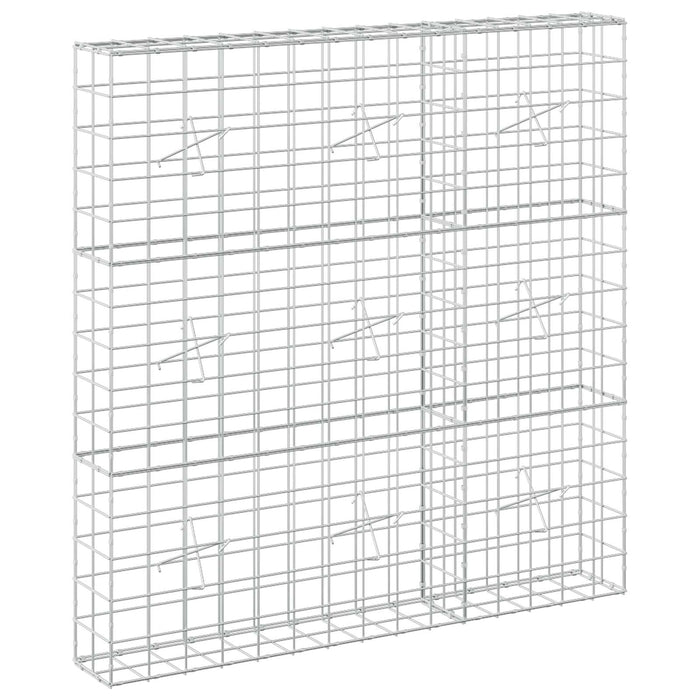 Gabion cu Fir de 3,5 mm și Plasă de 10x10 cm 150x20x150 cm WALTI