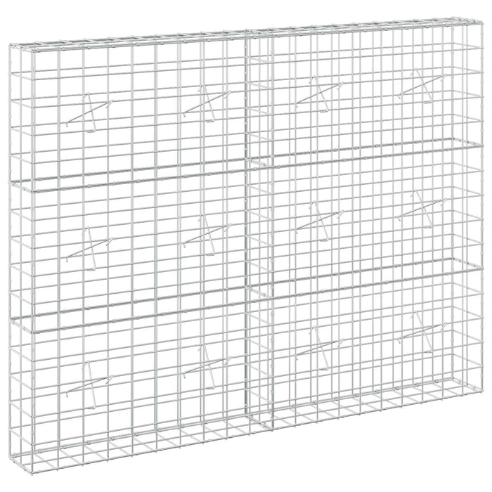 Gabion cu Fir de 3,5 mm și Plasă de 10x10 cm 200x20x150 cm WALTI
