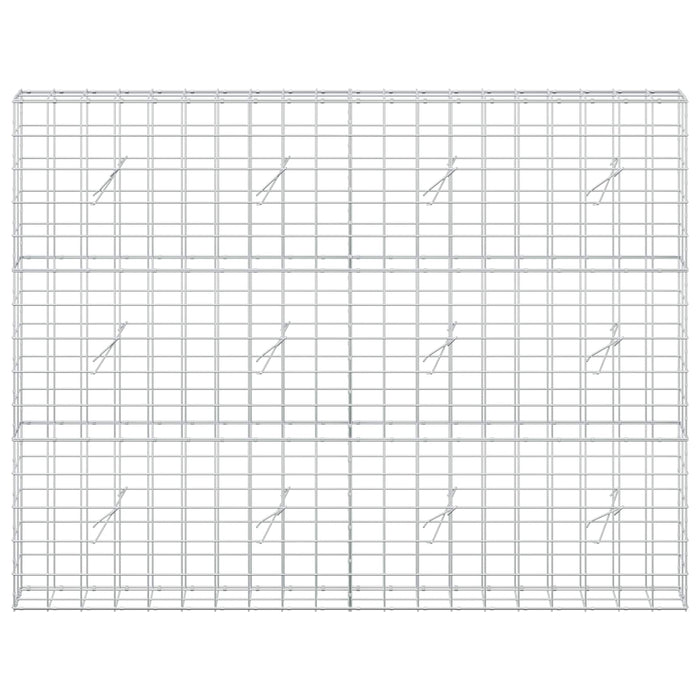 Gabion cu Fir de 3,5 mm și Plasă de 10x10 cm 200x20x150 cm WALTI