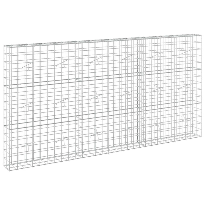 Gabion cu Fir de 3,5 mm și Plasă de 10x10 cm 300x20x150 cm WALTI