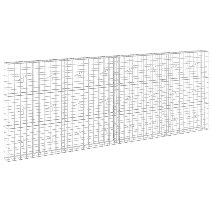 Gabion cu Fir de 3,5 mm și Plasă de 10x10 cm 400x20x150 cm WALTI