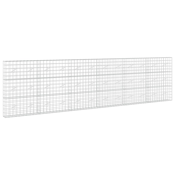 Gabion cu Fir de 3,5 mm și Plasă de 10x10 cm 600x20x150 cm WALTI