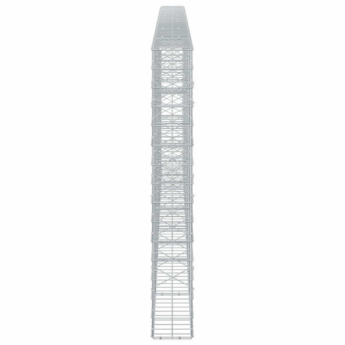 Gabion cu Fir de 3,5 mm și Plasă de 10x10 cm 600x20x150 cm WALTI