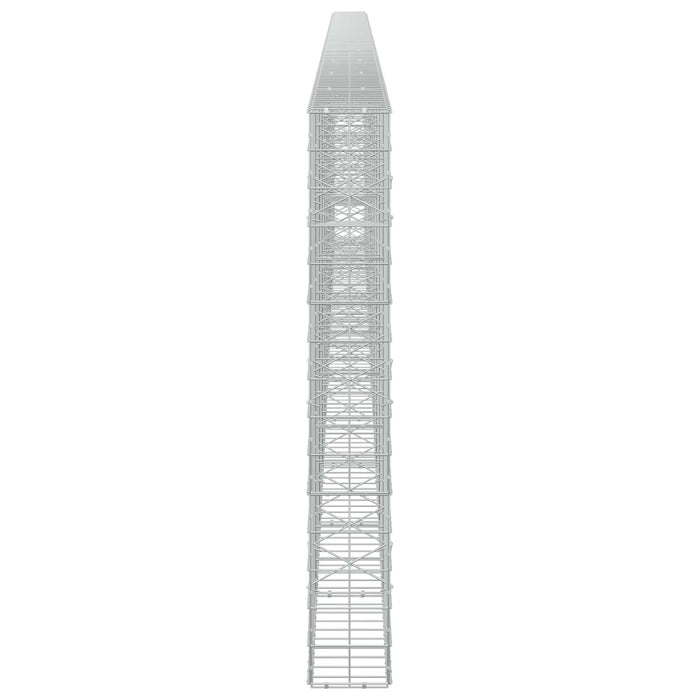 Gabion cu Fir de 3,5 mm și Plasă de 10x10 cm 1050x20x150 cm WALTI