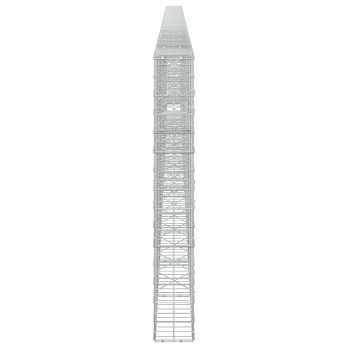 Gabion cu Fir de 3,5 mm și Plasă de 10x10 cm 1200x20x150 cm - WALTI WALTI
