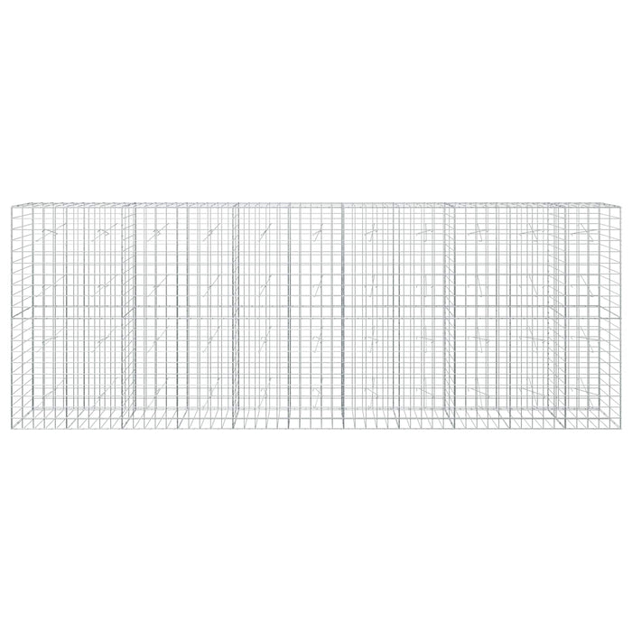 Gabion cu Fir de 3,5 mm și Plasă de 10x10 cm 550x20x200 cm WALTI
