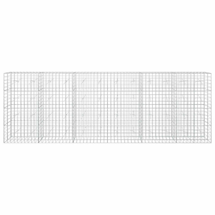 Gabion cu Fir de 3,5 mm și Plasă de 10x10 cm 600x20x200 cm WALTI