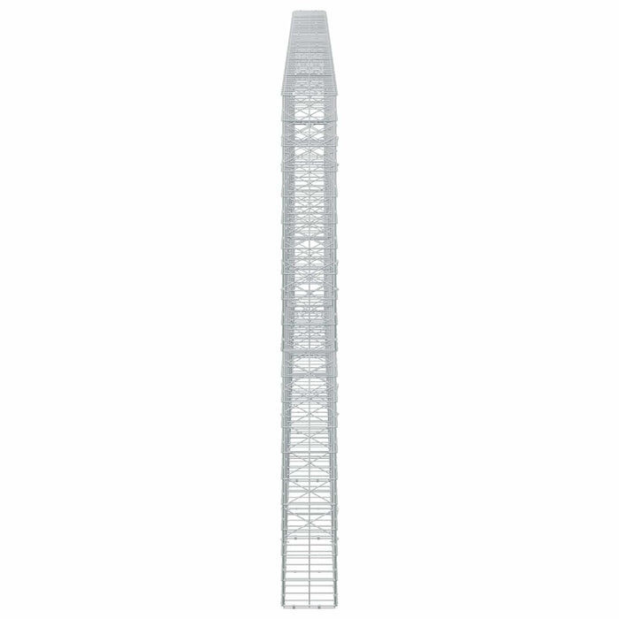 Gabion cu Fir de 3,5 mm și Plasă de 10x10 cm 650x20x200 cm WALTI