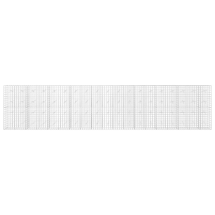 Gabion cu Fir de 3,5 mm și Plasă de 10x10 cm 950x20x200 cm WALTI