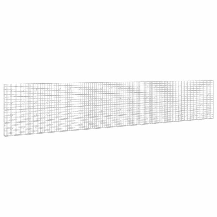 Gabion cu Fir de 3,5 mm și Plasă de 10x10 cm 1100x20x200 cm WALTI