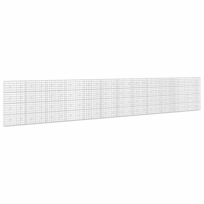Gabion cu Fir de 3,5 mm și Plasă de 10x10 cm 1200x20x200 cm WALTI