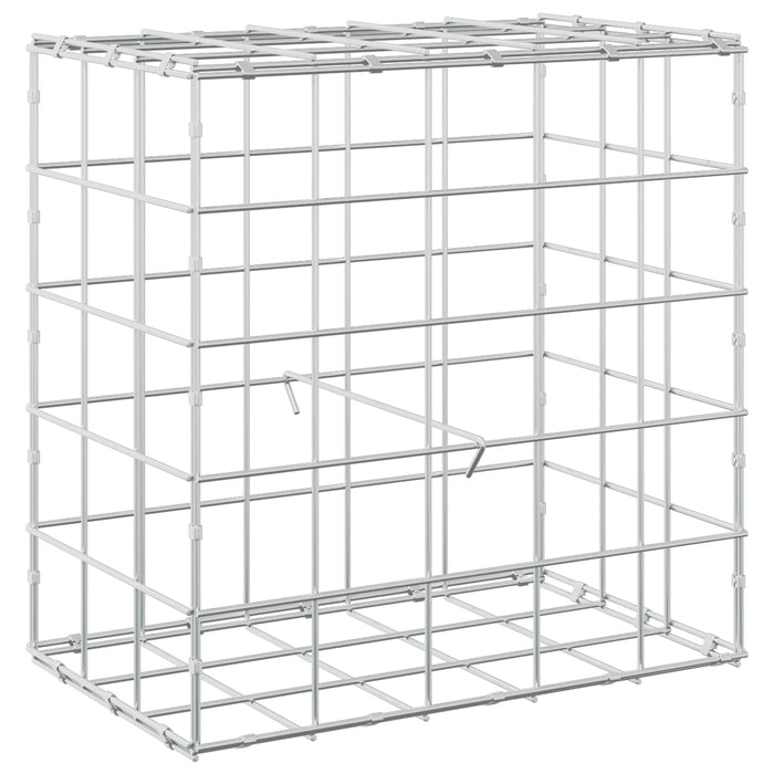 Gabion cu Fir de 3,5 mm și Plasă de 10x10 cm 50x30x50 cm WALTI