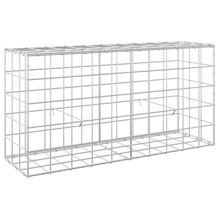 Gabion cu Fir de 3,5 mm și Plasă de 10x10 cm 100x30x50 cm WALTI