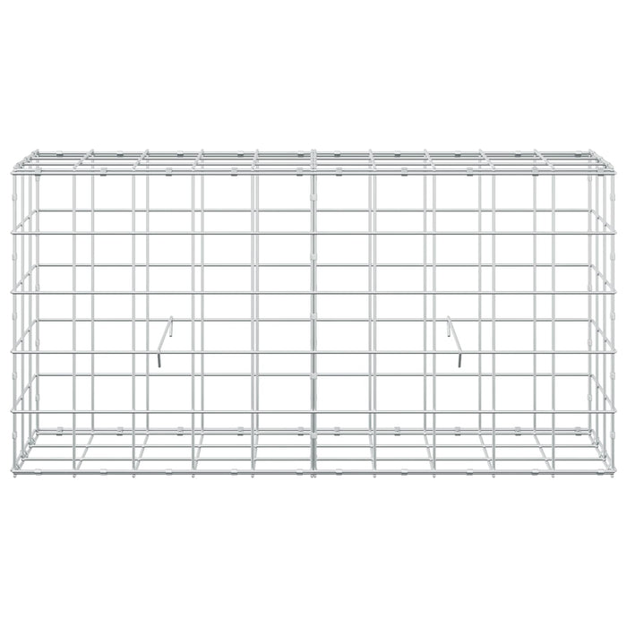 Gabion cu Fir de 3,5 mm și Plasă de 10x10 cm 100x30x50 cm WALTI
