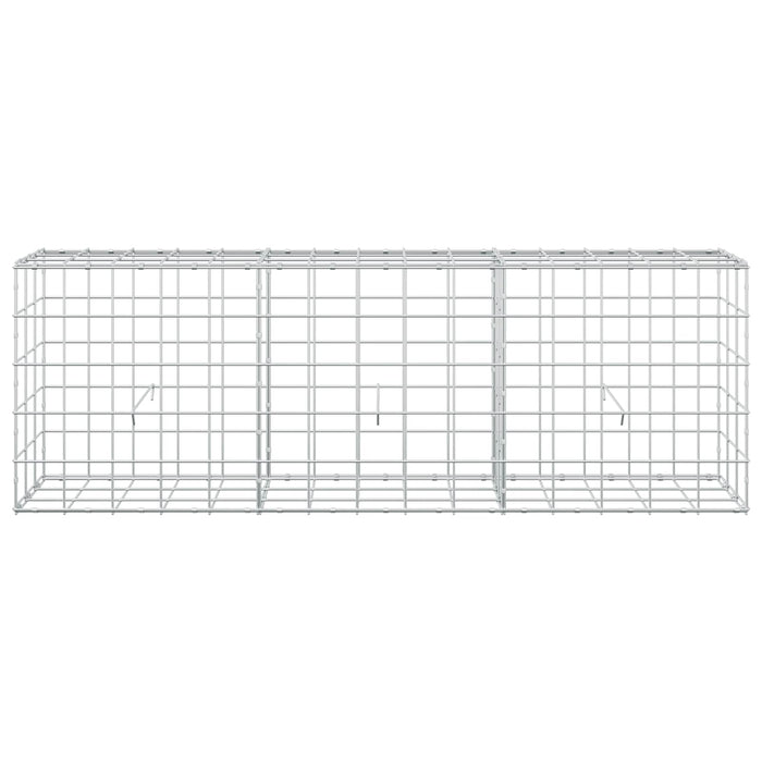 Gabion cu Fir de 3,5 mm și Plasă de 10x10 cm 150x30x50 cm WALTI