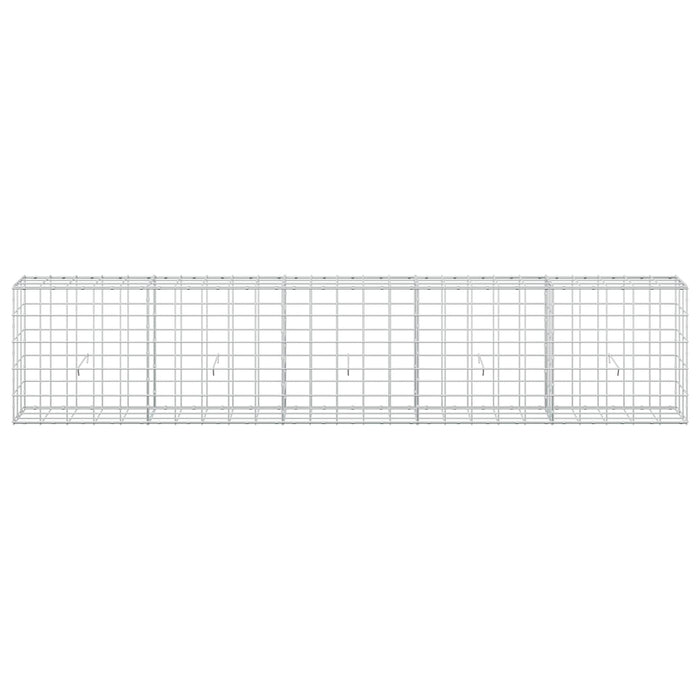 Gabion cu Fir de 3,5 mm și Plasă de 10x10 cm 250x30x50 cm WALTI